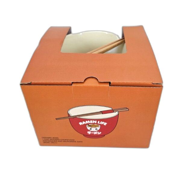 Maruchan NIB Ramen Noodle Bowl with Chopsticks - Picture 5 of 6